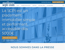 Tablet Screenshot of meilleurescpi.com